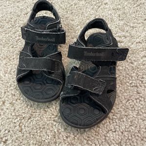 Timberland Toddler’s Size 6 Adventure Seekers Sandal Black Casual Outdoor Summer